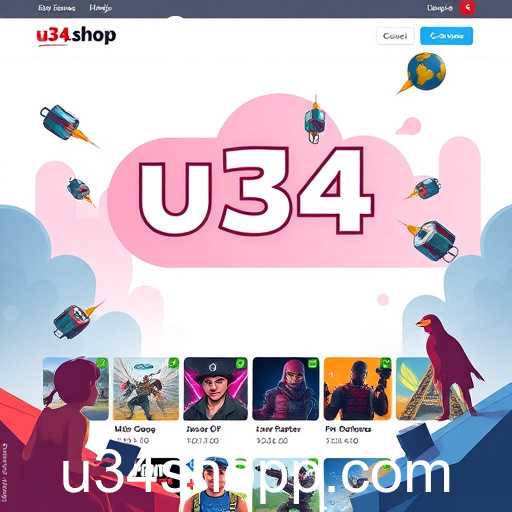 Inovação e Crescimento do u34.shop no Setor de Games